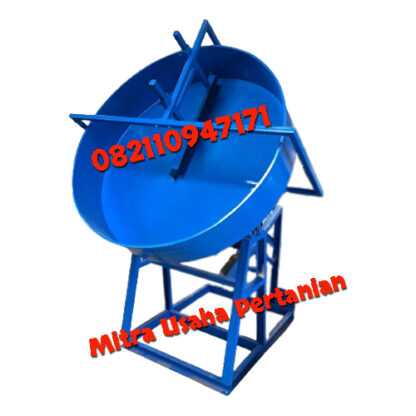 Mesin granulator pupuk kompos kapasitas 100-150 kg/jam