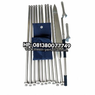 Alat Bor Gambut Parang 9 Meter Stainless Steel