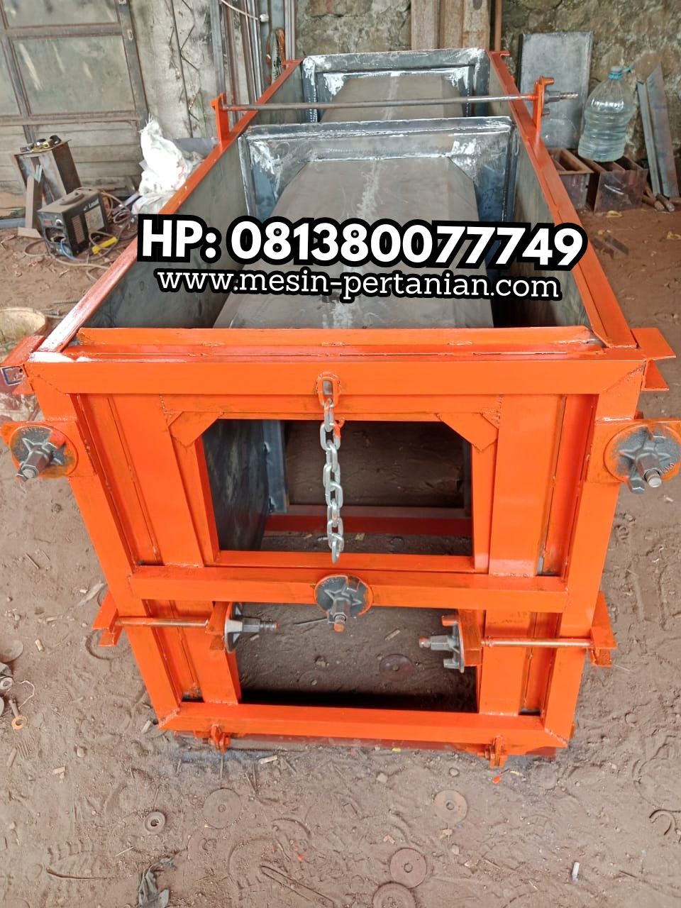 Cetakan Uditch Beton 50x50x120 cm Isi 2 Pcs